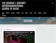Tablet Screenshot of gegisom.org